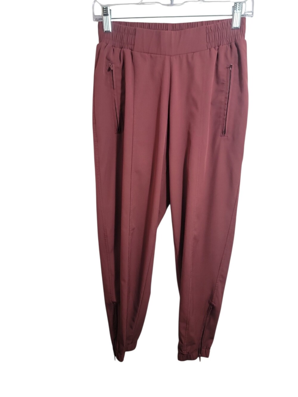 Old Navy active stretchtech women's jogger pants size small rust brown